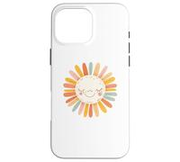 Cute Nursery Art | Smiling Sun Illustration Case for iPhone 16 Pro Max