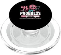 Cute Nurses Gift Nurse In Progress Nursing School For Women PopSockets PopGrip for MagSafe