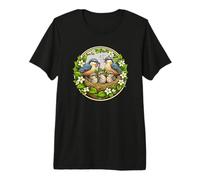 Cute Nuthatch in the Nest Bird Watcher Spring Songbird Premium T-Shirt