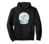 Cute Ocean Buddy Funny Whale Fan Sea Animal Lover Pullover Hoodie