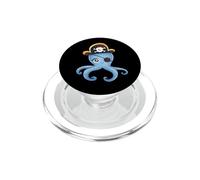 Cute Ocean Sea Pirate Octopus Sailor Animal Bandana on Eye PopSockets PopGrip for MagSafe
