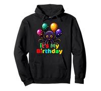 Cute Octopus Birthday for All Kids in the Family Pullover Hoodie