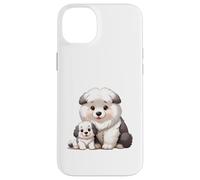 Cute Old English Sheepdog Puppy Dog Lover Case for iPhone 14 Plus