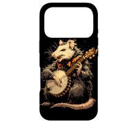 Cute Opossum Playing Banjo Cottagecore Possum Case for iPhone 17 Pro