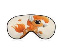 Cute Orange Pony Eye Mask Sleep Mask Eye Masks for Sleep Sleep Masks for Women Men Sleeping Mask Travel Eye Mask Sleep Mask Blackout Funny Sleep Mask Cute Sleep Mask