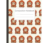 Cute Orangutan Composition Notebook: Adorable Primate Journal for Kids and Animal Lovers: Fun and Engaging Notebook for School, Home, or Creative Writing - Featuring a Kawaii Orangutan Design