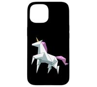 Cute Origami Unicorn Japan Case for iPhone 15