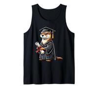 Cute Otter Graduation Tank Top