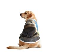 Cute Otter Pet T-Shirts for Dogs-Dog Clothes for Large and Medium Dogs, Comfortable Dog Shirts, Perfect for Daily Wear