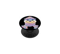 Cute Otter Winter Portrait Colorful Coastal Creature Graphic PopSockets Adhesive PopGrip