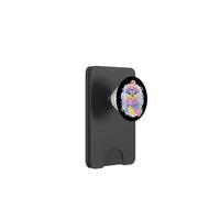 Cute Otter Winter Portrait Colorful Coastal Creature Graphic PopSockets PopWallet for MagSafe