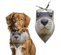 Cute OtterPet Scarf Dog Bandana for Small Medium Large Exquisite Unique Cat Dogs Kerchief Premium Fabric Cute Triangle Cat Dogs Bibs Scarf
