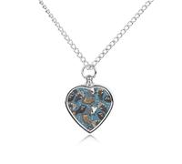 Cute Otters Custom Urn Necklace for Ashes Heart Keepsake Pendant Jewelry Memorial Cremation