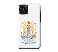 Cute Our Lady Fatima of the Holy Rosary Catholic Faith Case for iPhone 11 Pro
