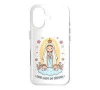 Cute Our Lady Fatima of the Holy Rosary Catholic Faith Case for iPhone 17