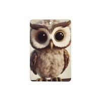 Cute Owl Car Air Fresheners 4 Pcs, Funny Hanging Car Air Fresheners Cute Long Lasting Scented Mirror Hanging Decoration Ornaments Gift Interior Decor Accessories For Men Women