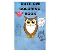 Cute Owl Coloring Book
