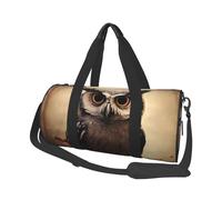 Cute Owl Duffel Bags for Women Men, Foldable Travel Totes Bag for Airplane Essentials, Weekender Overnight Bags Large Sport Gym Bag Carry On Luggage Bag with Strap