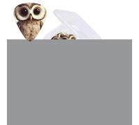 Cute Owl Guitar Picks 12 Pack with Organizer Box, 0.46 0.71 0.96 mm Includes Thin Medium Heavy Thickness,Abstract Guitar Pick Plectrums for Electric Guitar Ukulele Bass