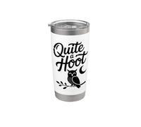 Cute Owl Lover Hoot Owl Stainless Steel Insulated Tumbler