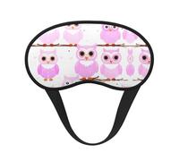 Cute owl Universal Lightweight Eye Mask: Great for Travel, Office Naps and Shift Work. Provides a Comfortable Sleeping Environment