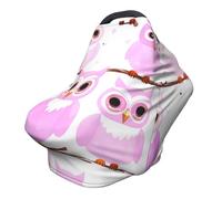 Cute owl Versatile full-print Stroller Chair Cover/Nursing Cover, specially designed for your baby