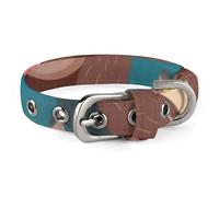 Cute Owls Dog Collar Adjustable Soft and Comfortable Puppy Collars with Metal Buckle Pet Collar for Small Medium Pet