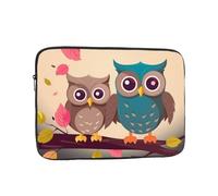 Cute Owls Laptop Case 10 inch, Shockproof Protective Computer Sleeve Cover Water Resistant Laptop Bag Carrying Tablet Cover Briefcase Handbags Gifts for Men Women