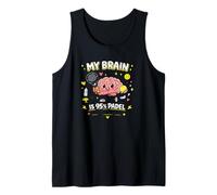 Cute Padel Tennis My Brain is 95 Percent Padel Tank Top