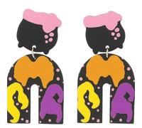 Cute Pair of Sanderson Sister/Hocus Pocus Themed Earrings with Witches Caudren for Halloween, Costumes, and More
