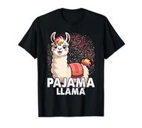 Cute Pajama Llama Bed Time T-Shirt