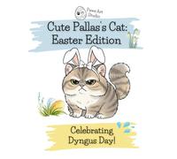 Cute Pallas’s Cat Easter Coloring Book: 30+ Funny Grumpy Cat Scenes for a Unique Easter and Dyngus Day