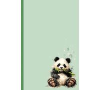 Cute Panda A5 college-lined notebook journal | 240 pages | 90gsm: Ideal writing companion for women and girls