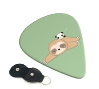 Cute Panda And Sloth Guitar Pickfor Pickups For Acoustic Electric Guitar Bass Ukulele