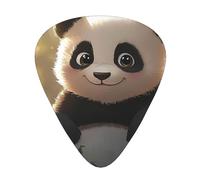 Cute Panda Animal Guitar Picks Gift Set - Smooth Durable Plectrums For Acoustic, Electric & Bass Guitar, Perfect Present For Guitar Lovers & Musicians
