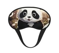 Cute Panda Animal Sleep Eye Mask for Women Men Soft and Comfortable Sleep Mask Blackout Sleeping Eye Cover for Travel Yoga Nap Shift Work