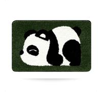 Cute Panda Bathroom Rugs Cute Bath Mat Cartoon Floor Mats, Non Slip Extra Absorbent Soft Bath Rug, Machine Washable Dryable Mat, Bathtub Carpet Shower Mat Indoor Area Door Mat (20" x 31", Sleepy)