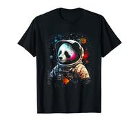 Cute Panda Bear Astronaut Space Explorer Bear Lover, Boy Men T-Shirt