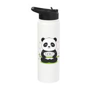 Cute Panda Bear Baby Panda Giant Animal Stainless Steel Insulated Water Bottle