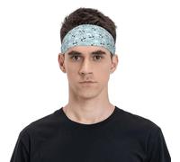 Cute Panda Bear Headbands for Men Women, Hair Band Sweat Bands for Running Football Gym Accessories