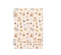 Cute Panda Cartoon Notebook Thickened Loose-Leaf Coil Book -B5 "Bear Sweet Story" 60 Sheets