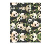 Cute Panda Crystal Sticker, 3D Stereoscopic Effect, Pattern Does Not Fall Off When Exposed to Water