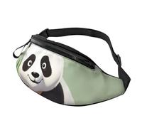 Cute panda Fanny Pack for Men Women Crossbody Waist Bag Waterproof Sports Belt Bag Outdoor Hip Pack