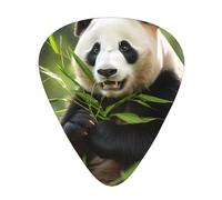 Cute Panda guitar pick set, 3 different thicknesses, 12 pieces for a variety of instruments