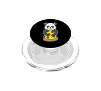 Cute Panda Hugging Pizza Slice PopSockets PopGrip for MagSafe