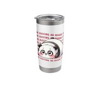 Cute Panda I'm Having So Much Fun Stainless Steel Insulated Tumbler