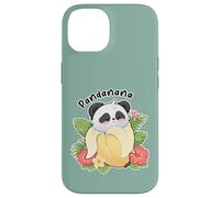 Cute Panda in Banana Costume Animal Motif Case for iPhone 14
