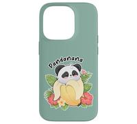 Cute Panda in Banana Costume Animal Motif Case for iPhone 14 Pro