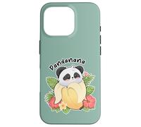 Cute Panda in Banana Costume Animal Motif Case for iPhone 16 Pro