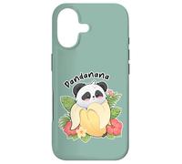 Cute Panda in Banana Costume Animal Motif Case for iPhone 17